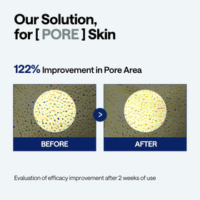 MEDIHEAL serum visibly absorbing into skin showing smoothing benefit