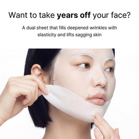 MEDIHEAL close-up sheet texture highlighting elasticity and fit