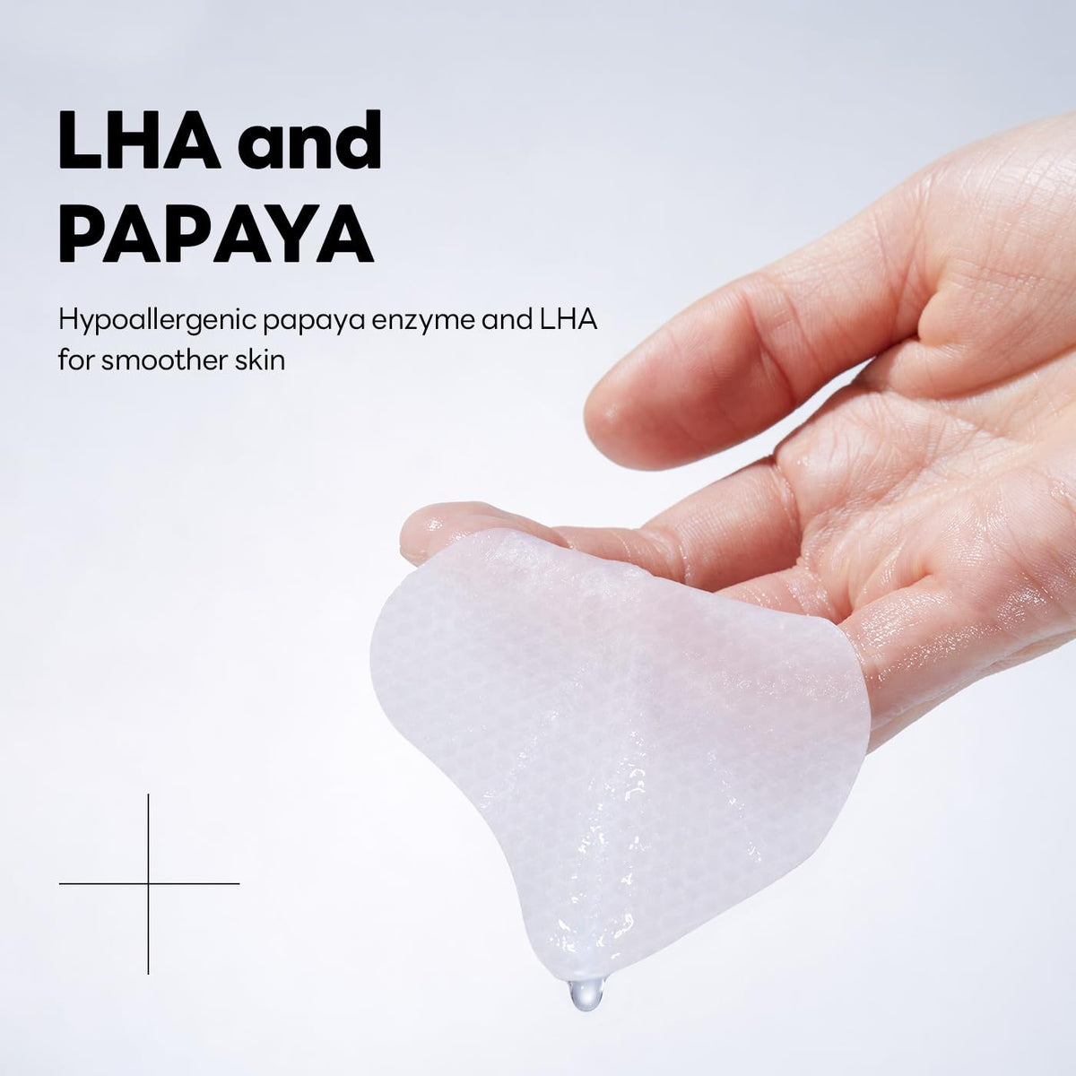 MEDIHEAL essence texture on pad highlighting lightweight hydration