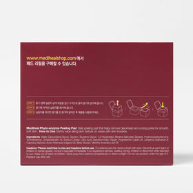 MEDIHEAL pads in bathroom setting illustrating daily routine benefit