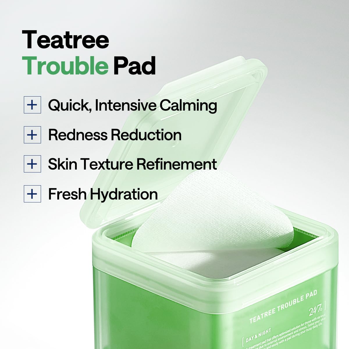 MEDIHEAL gauze fabric texture detail for soft, non-irritant feel