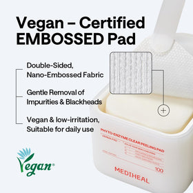 MEDIHEAL pad pressed on elbow showing body use for rough patches