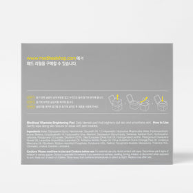 MEDIHEAL pad used in bathroom routine lifestyle scene showing quick daily use benefit
