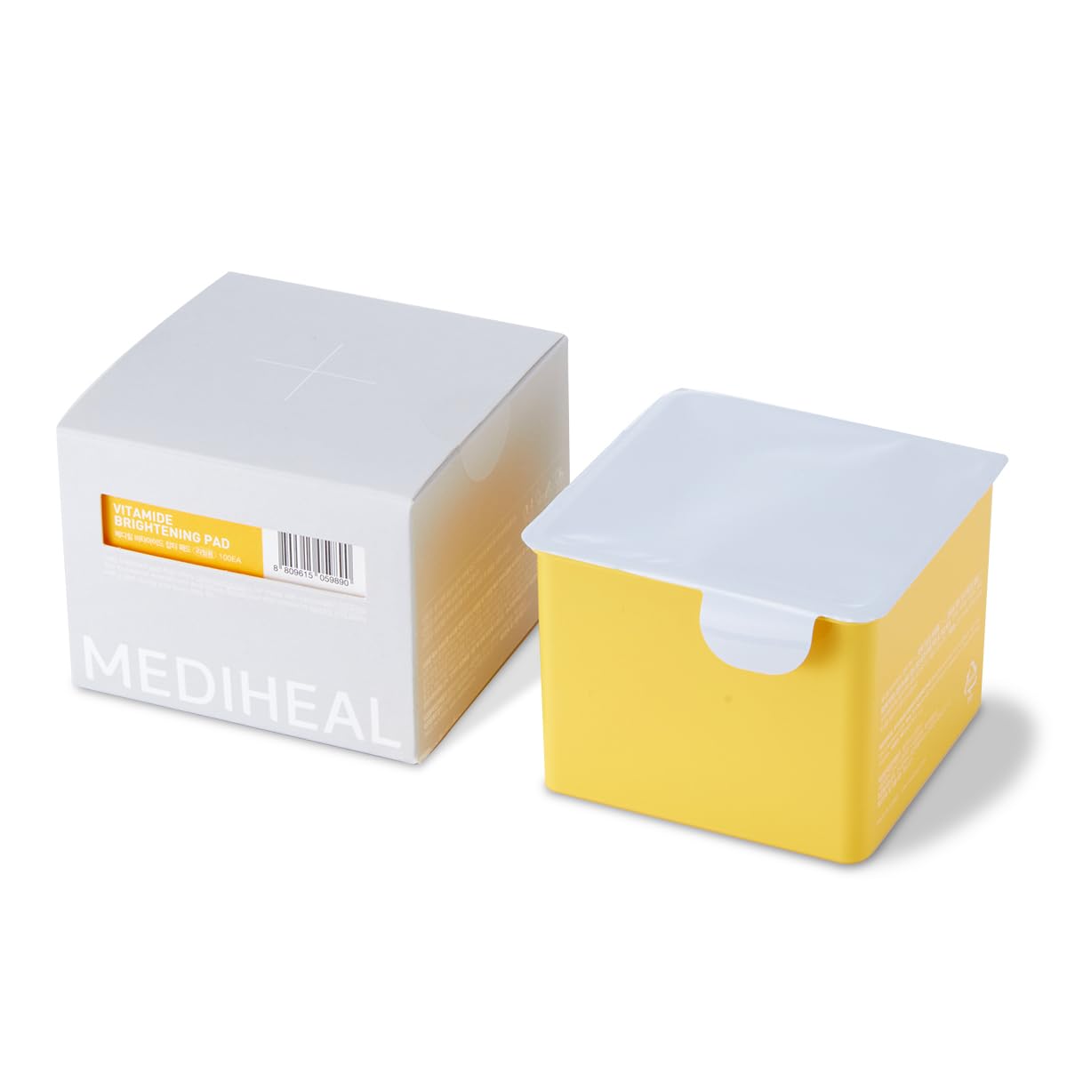 MEDIHEAL front packaging showing refill pack and product name for easy identification