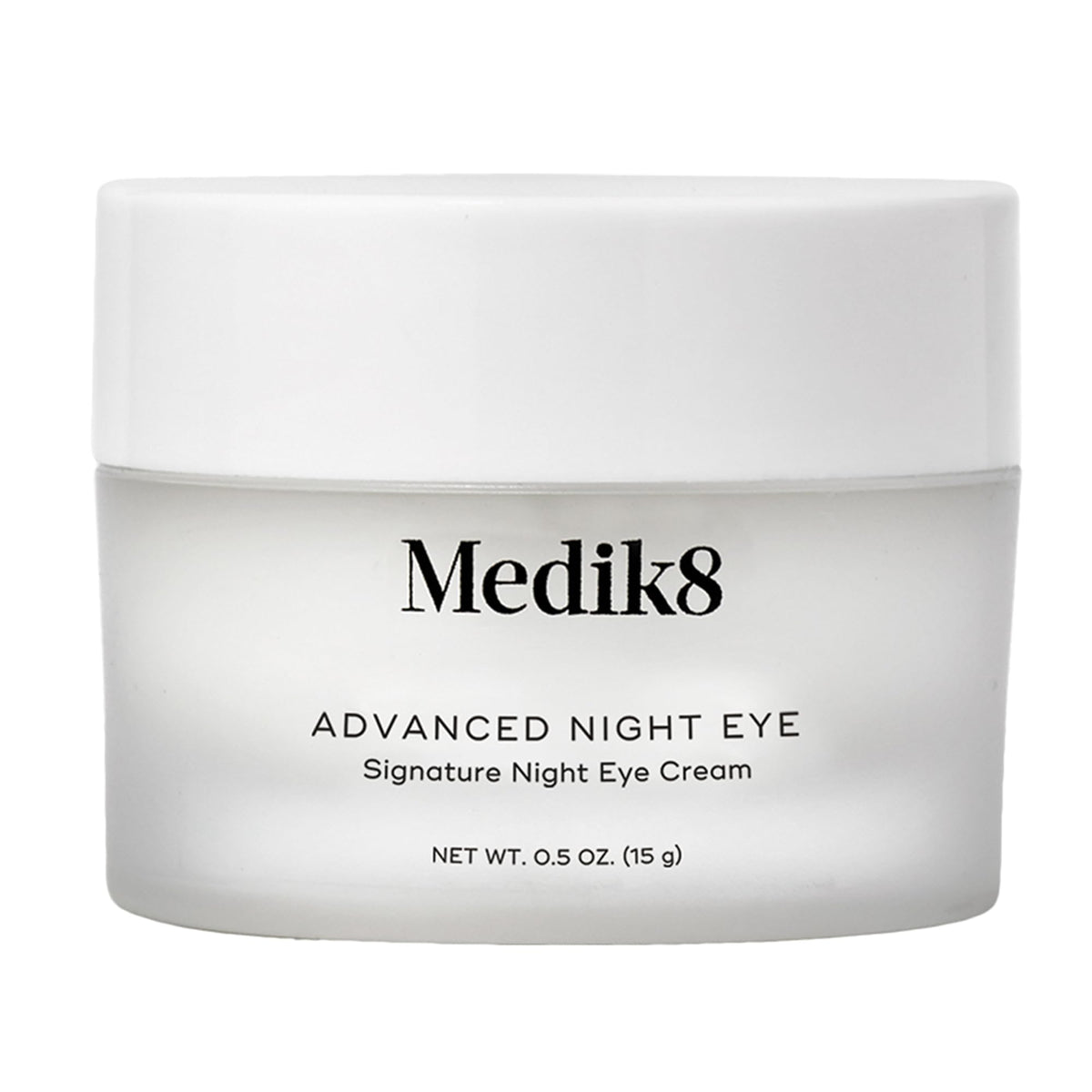 medik8 front tube product shot showcasing packaging and clear branding benefit of recognizability