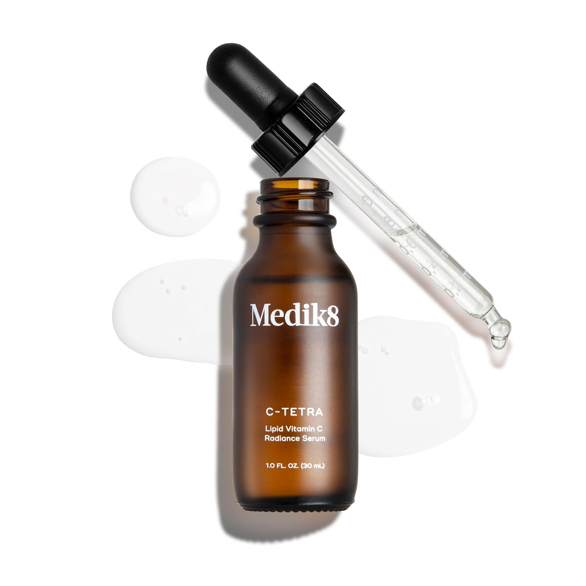 Medik8 label ingredient list close-up, highlights science-led formulation benefit