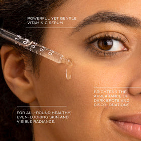 Medik8 lightweight serum texture on hand showing quick absorbency benefit