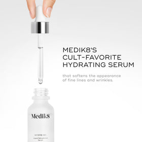 Medik8 Hydr8 B5 applied on hand demonstrating fast absorption benefit