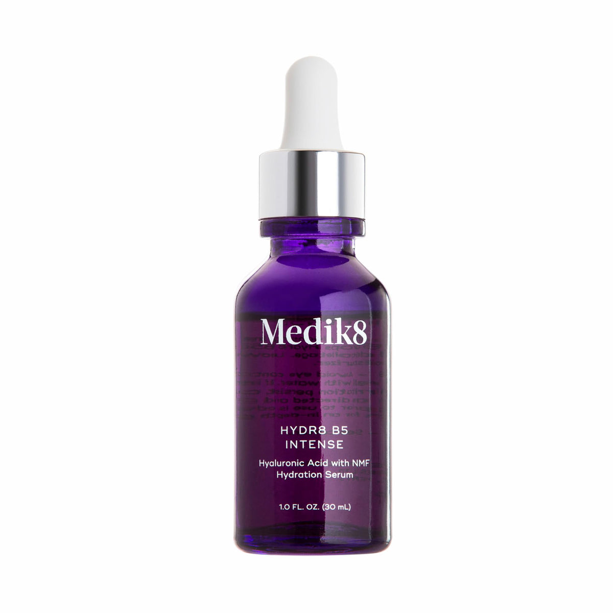 Medik8 front bottle view showing sleek serum packaging and brand clarity