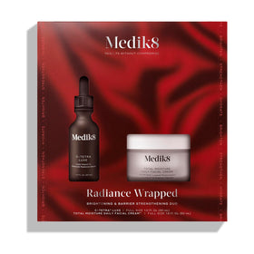 Medik8 kit front packaging showing both products and immediate routine clarity