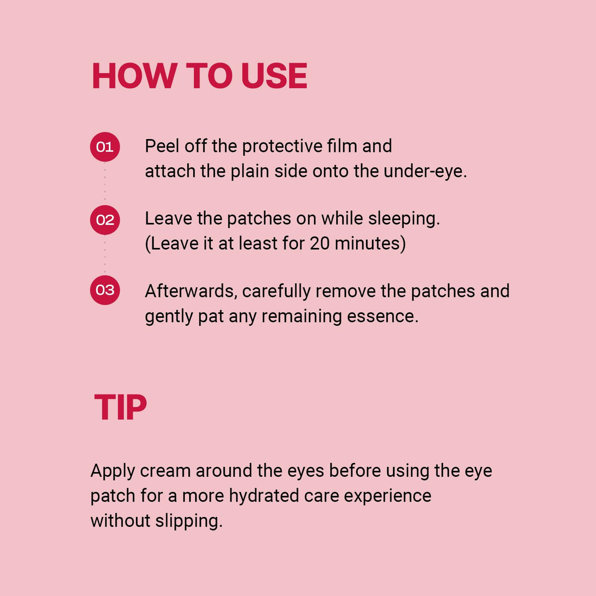 MEDITHERAPY lifestyle image showing easy at-home under-eye treatment