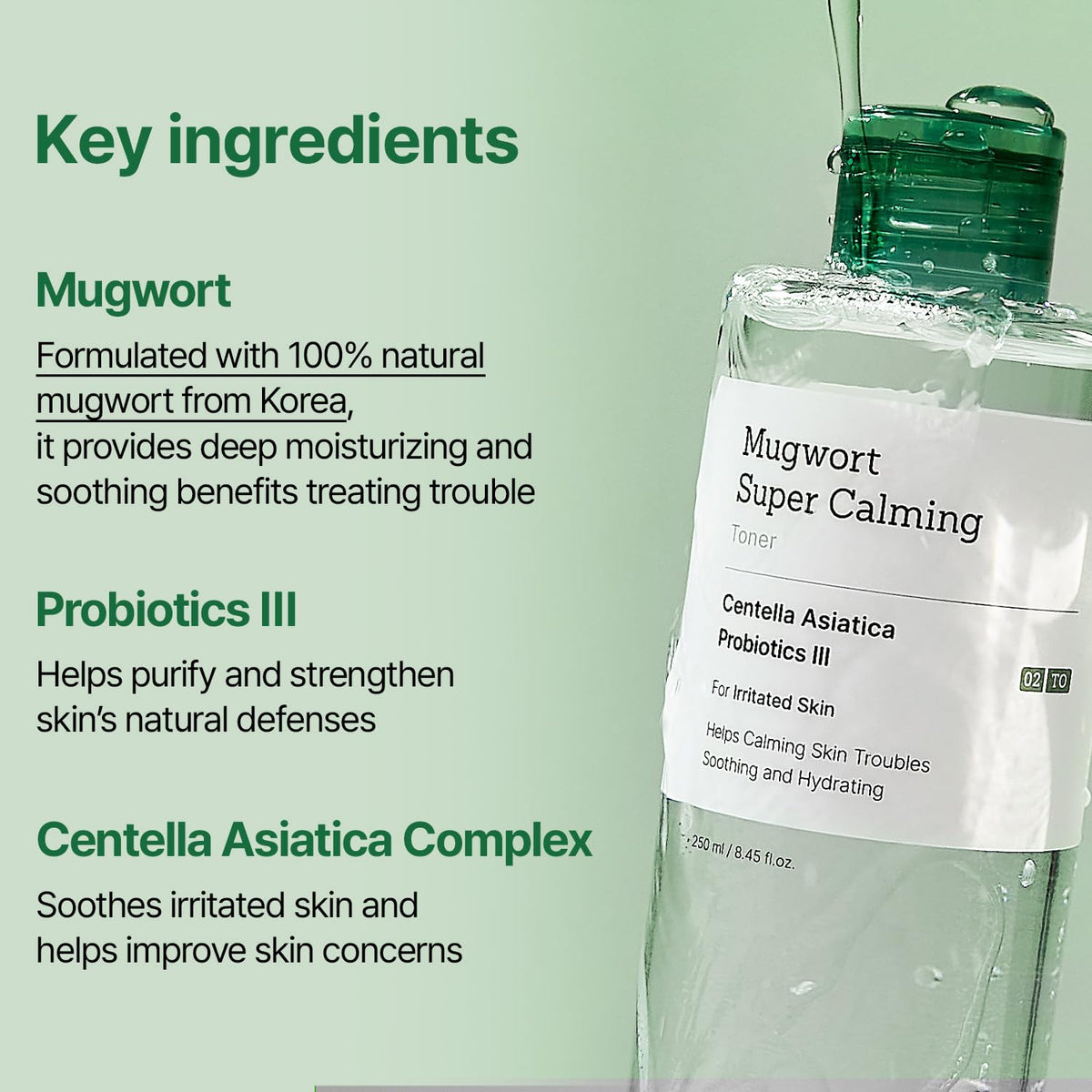 MEDITHERAPY bottle staged on a vanity to show daily routine convenience and elegance
