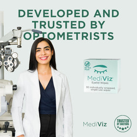 MEDIVIZ ingredients label view highlighting hypoallergenic formulation benefit