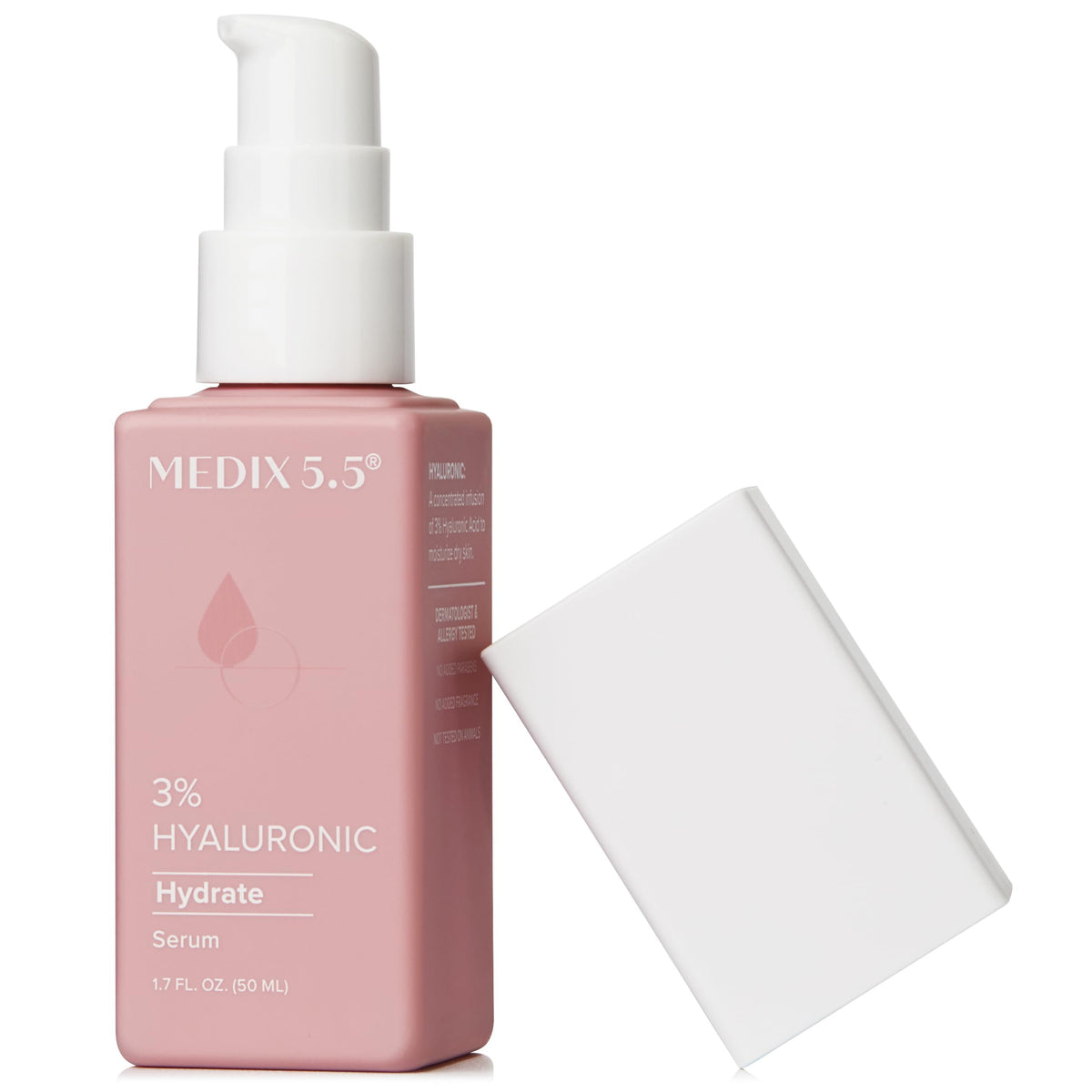 medix 3% hyaluronic acid front packaging showing clean labeling and size