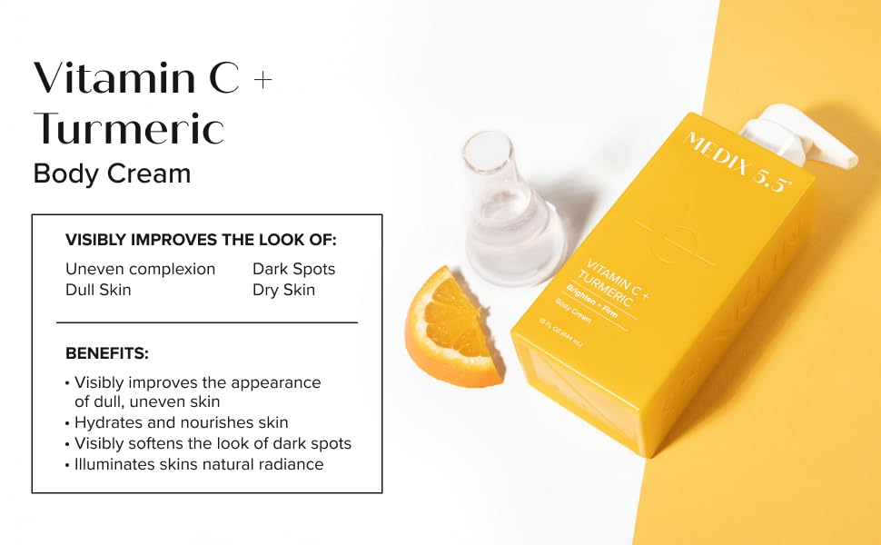 Medix 5.5 conceptual before and after showing brighter, more even-looking skin