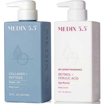 medix 5.5 front packaging view showing both bottles and clear benefit