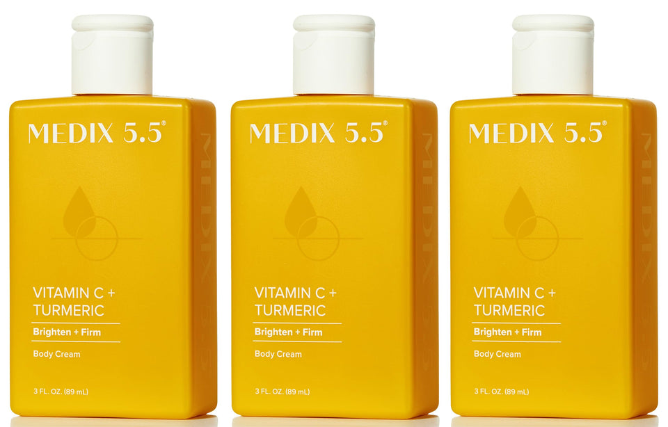 Medix 5.5 front packaging shows product and travel size benefit