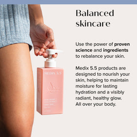 Medix 5.5 applied on hand demonstrating quick absorption benefit