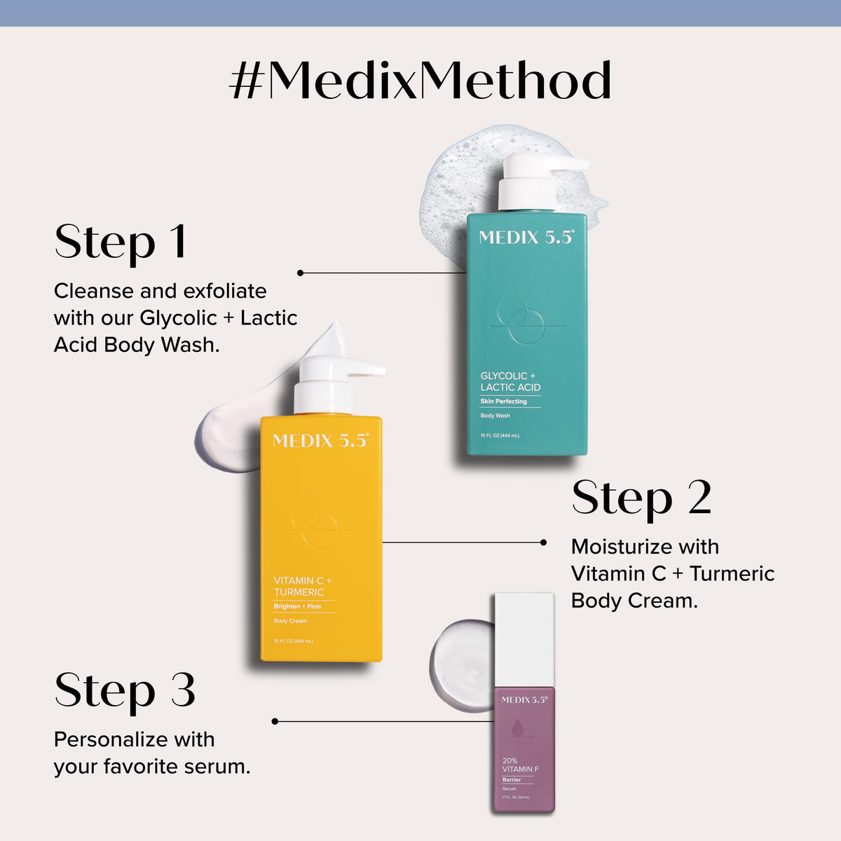 Medix 5.5 bottle held in hand for scale to show practical size