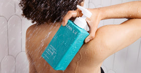 medix 5.5 before and after skin comparison showing smoother texture