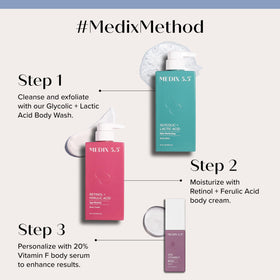 Medix 5.5 Vitamin F booster dropper bottle delivering precise dosage
