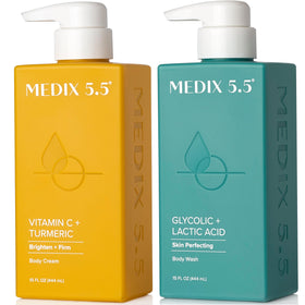 Medix 5.5 front packaging showing full two-piece set and benefits