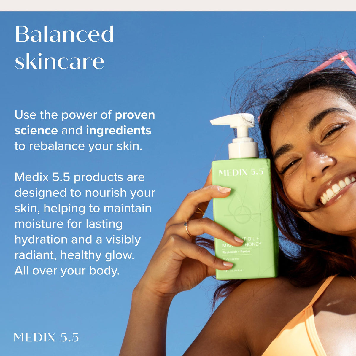 Medix 5.5 products in hand for scale showing compact giftable sizes