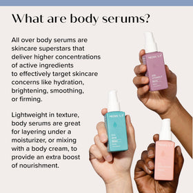 medix before and after skin texture comparison showing smoother, plumper look