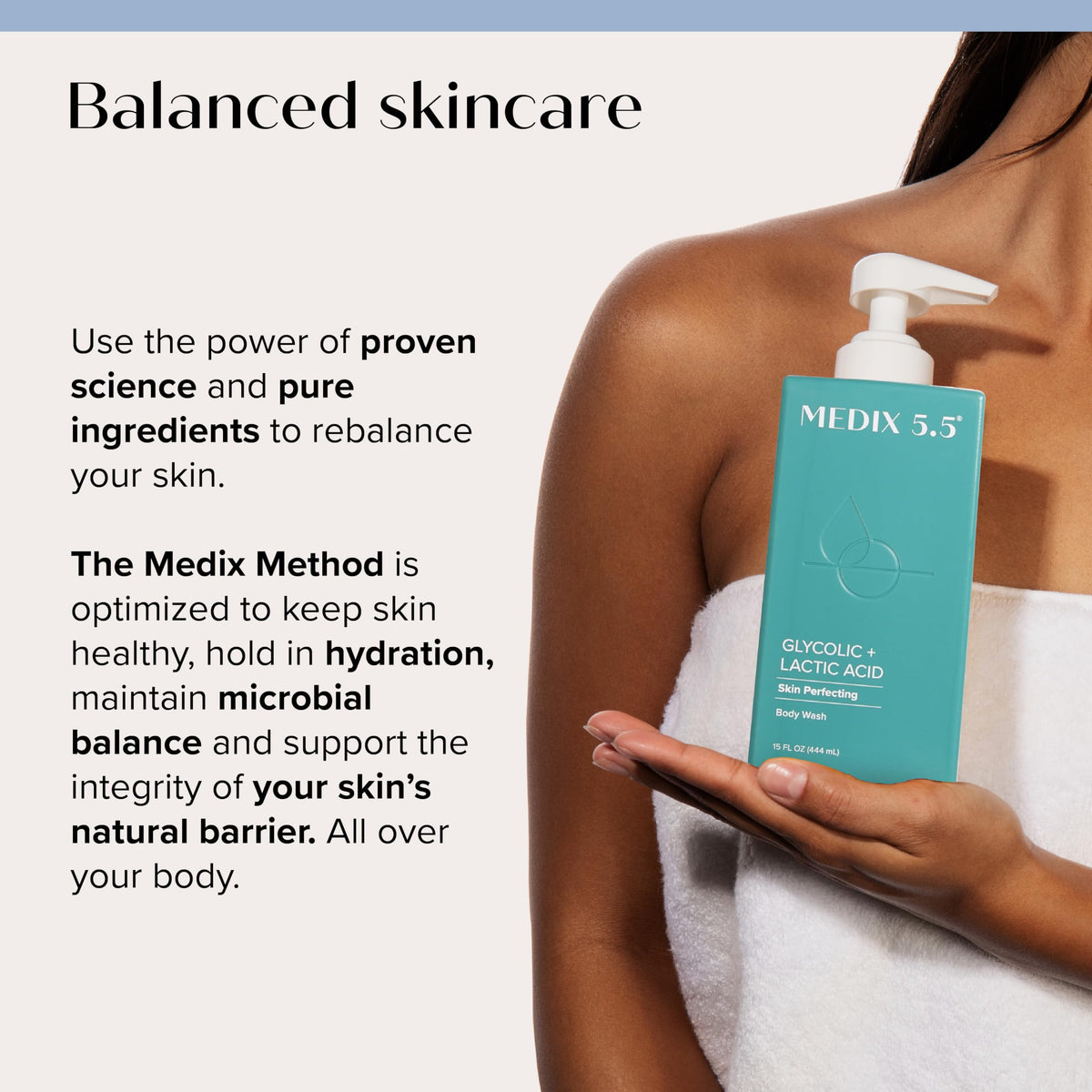 Medix 5.5 before and after skin texture comparison for smoothing