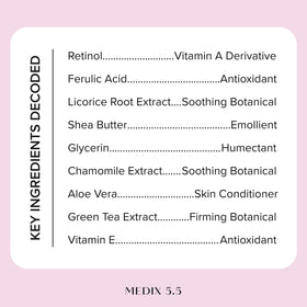 Medix 5.5 set styled on bathroom counter for everyday skincare routine inspiration