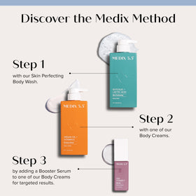 Medix 5.5 held in hand to show 15 fl oz size and portability
