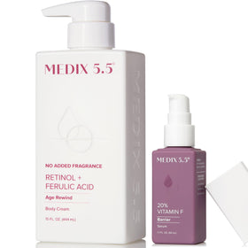 Medix 5.5 front packaging showing both products and brand clarity benefits