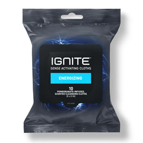 Medline Ignite single unfolded wipe demonstrating full 8x8 coverage
