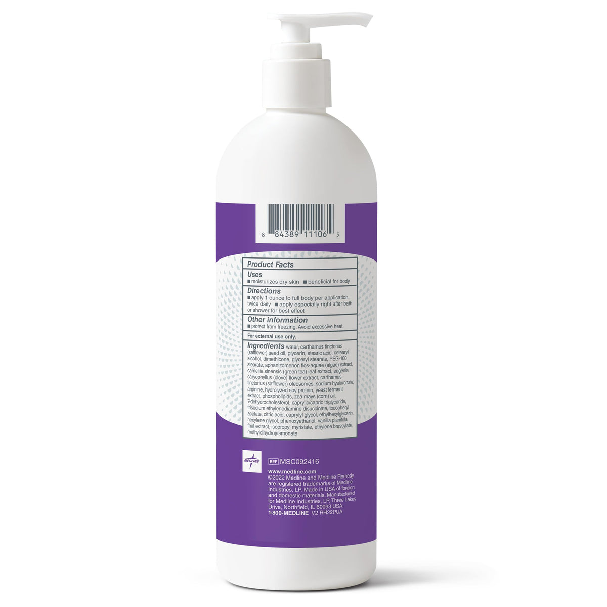 Medline Remedy in bathroom setting showing daily skincare convenience