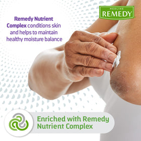 Medline Remedy label details vanilla scent and hypoallergenic benefits