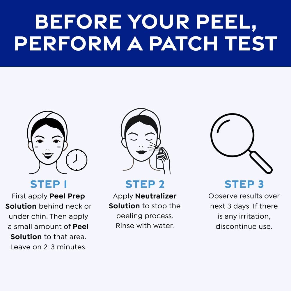 MedPeel product label and ingredients for transparency and safety