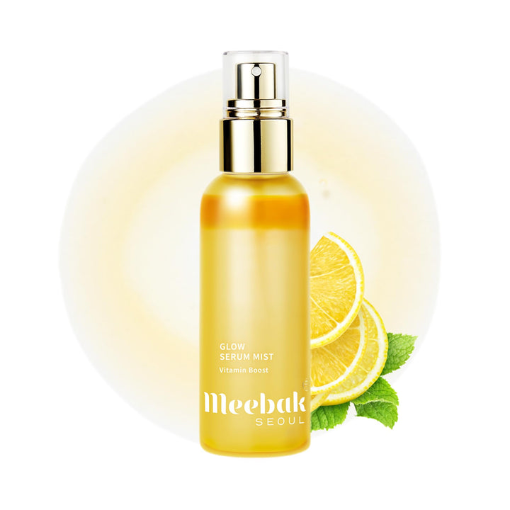Meebak bottle front view showing sleek packaging and instant hydration benefit