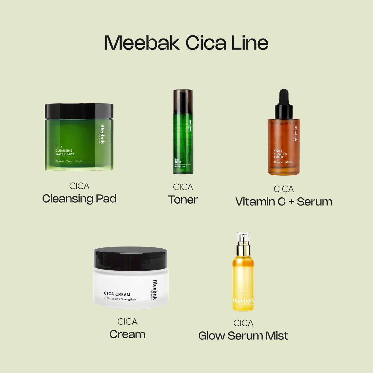 Meebak mist on a bathroom shelf showing routine integration and daily use benefit