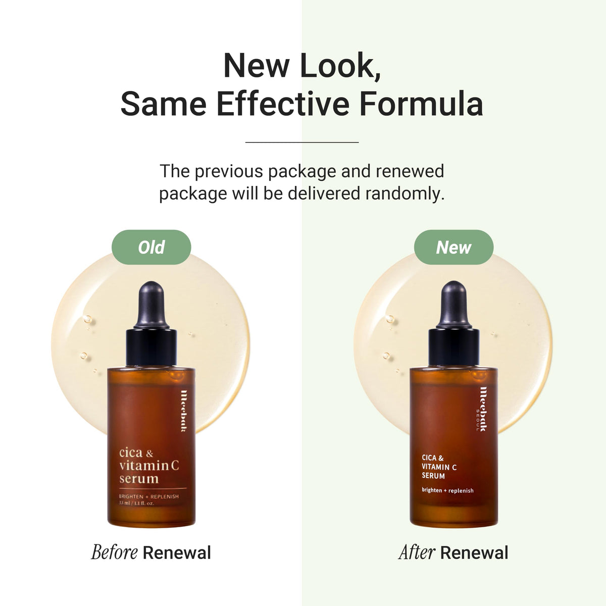Meebak serum in hand to show size and easy application