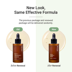 Meebak serum in hand to show size and easy application