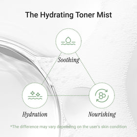 Meebak spray action mist dispersing evenly for instant cooling and refreshment