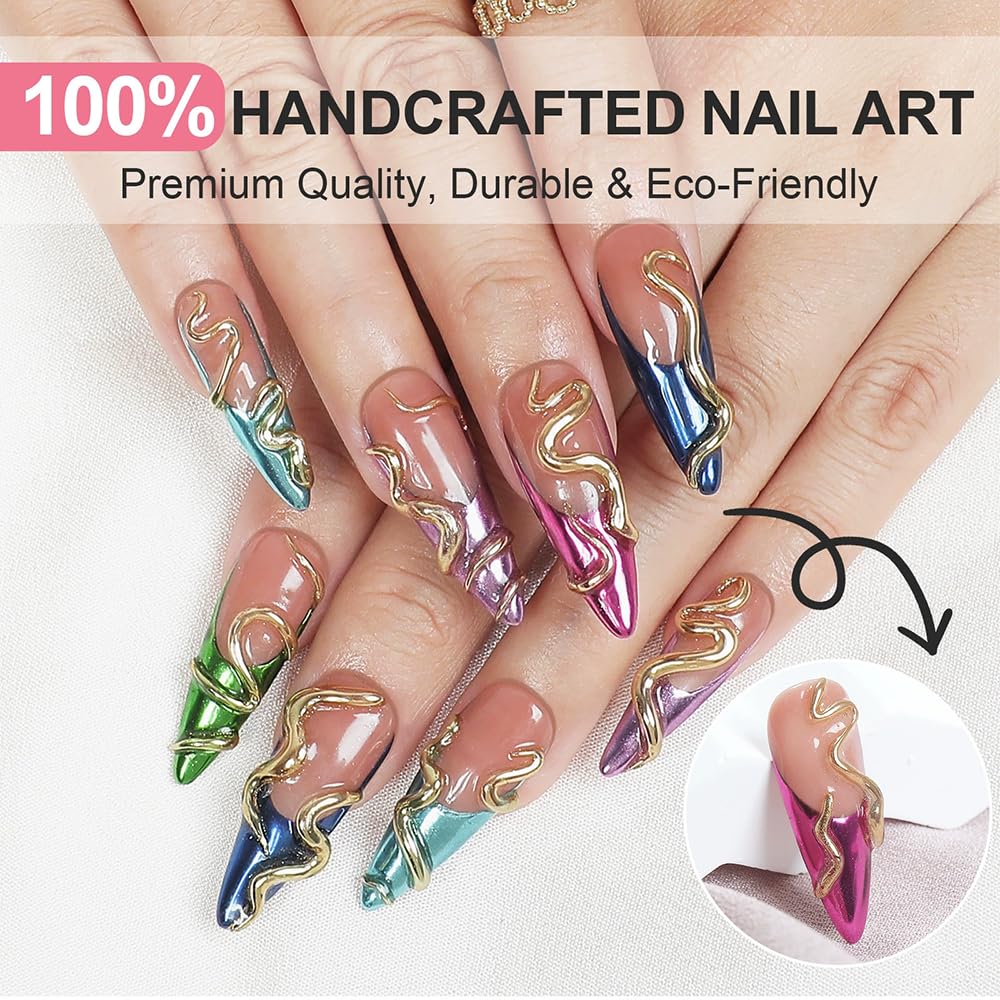 meemooron on hand scale comparison showing short square nails for natural, neat look