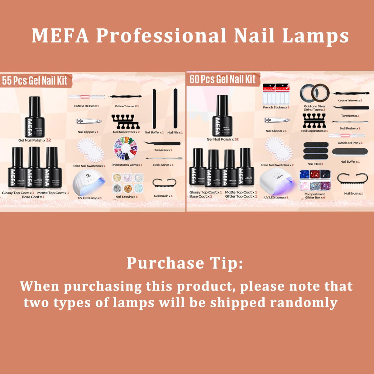MEFA 72W LED lamp controls close-up with timer settings for faster, adjustable curing