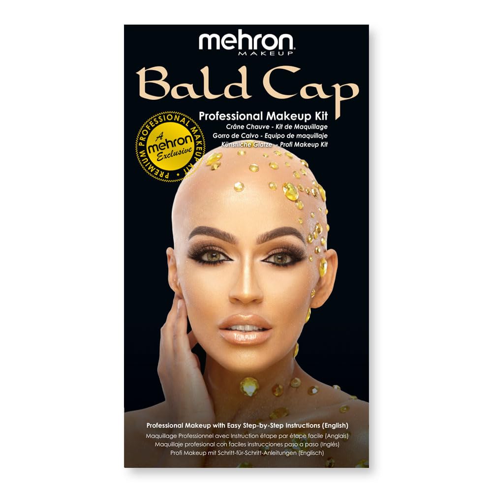 Mehron front packaging showing kit contents for easy identification and purchase