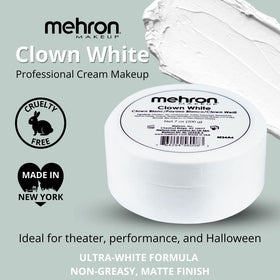 Mehron applied on model face demonstrating even buildable coverage