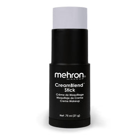 Mehron CreamBlend Stick front packaging showing brand and shade for quick ID and pro use