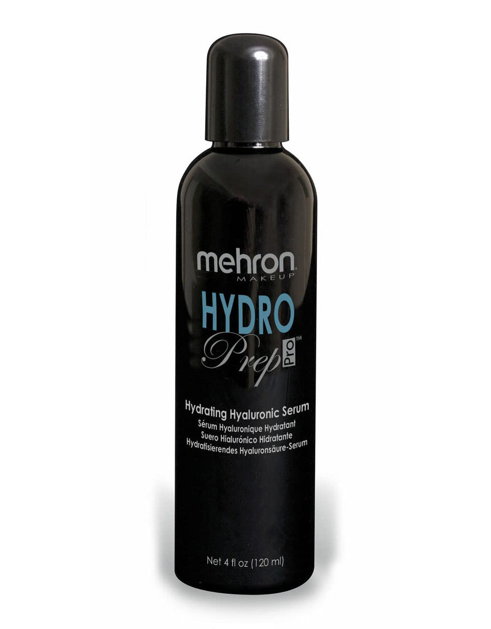 Mehron front bottle view showing label and 4 fl oz size for easy identification