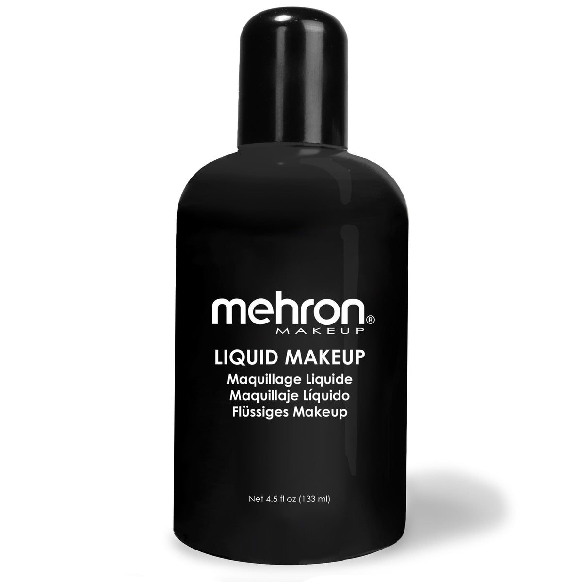 Mehron bottle front packaging showing product label and size for clear identification and trust