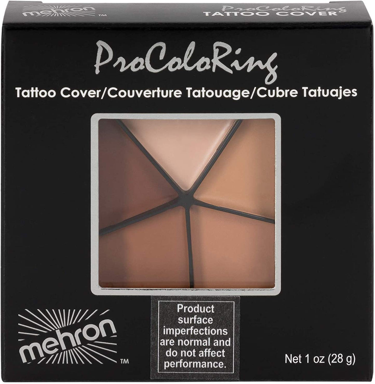 Mehron ProColoRing creamy texture close-up demonstrating smooth blendability