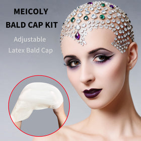 MEICOLY cream face paint palette with sponges for precise color matching